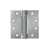 CRL S426D 4" X 4" Satin Chrome Heavy-Duty Square Spring Hinge -Hardware Furniture S426D 98926