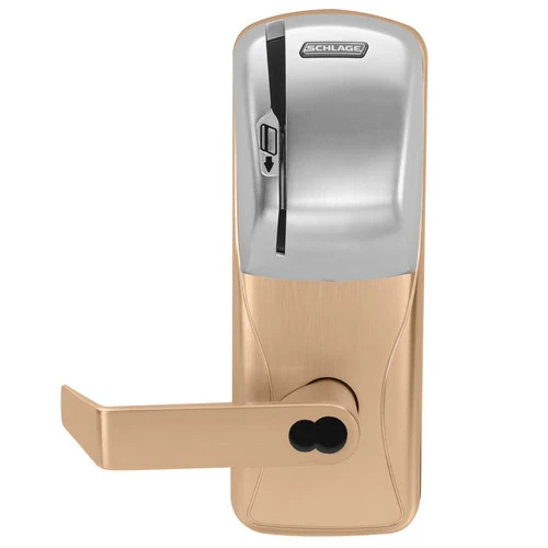 Schlage Electronics CO200CY40MSRHO612JRH Electric Cylindrical Lock Satin Bronze Clear Coated 3 Schlage Electronics CO200CY40MSRHO612JRH Electric Cylindrical Lock Satin Bronze Clear Coated