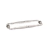 CRL V1C12X12PN Polished Nickel Victorian Style 12" Back-to-Back Towel Bar