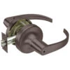 Yale PB5302LN 613E Cylindrical Lock Dark Oxidized Bronze -Hardware Furniture YAL 5300 PB Privacy 613
