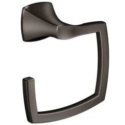 Moen YB5186ORB Voss Towel Ring Oil Rubbed Bronze Finish