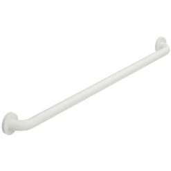Hafele 988.61.299 Grab Bar, With Center Support 24" 610 Mm HEWI 801 Series, Pure White, 610 Mm (24") Length Pure White