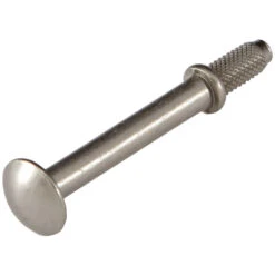 Hafele 510.86.650 Knock-In Pin, 1 5/16" Projection For Wood Blanks, Matt Nickel Matt Nickel