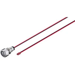 Hafele 237.59.041 Bicolor LED, Visual, Dialock, For FT 200 Furniture Terminals Timberline - Modular Removable Core Locking System, Two-color LED (red/green) Housing: Chrome Colored